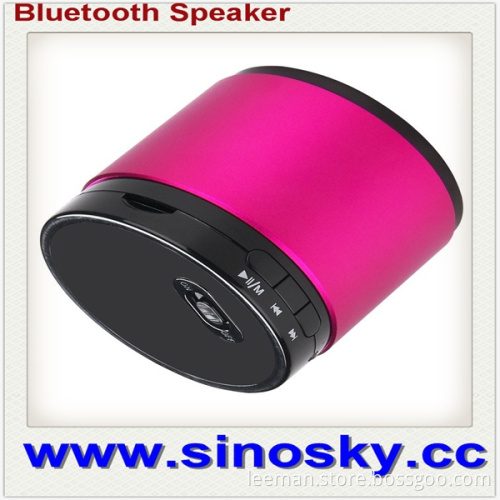 hot selling portable cute mini speaker bluetooth tf card/usb/fm radio bluetooth speaker LEEMAN